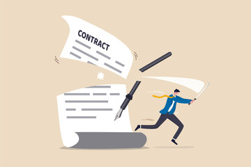 What is a contract dispute?